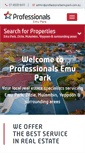 Mobile Screenshot of professionalsemupark.com.au